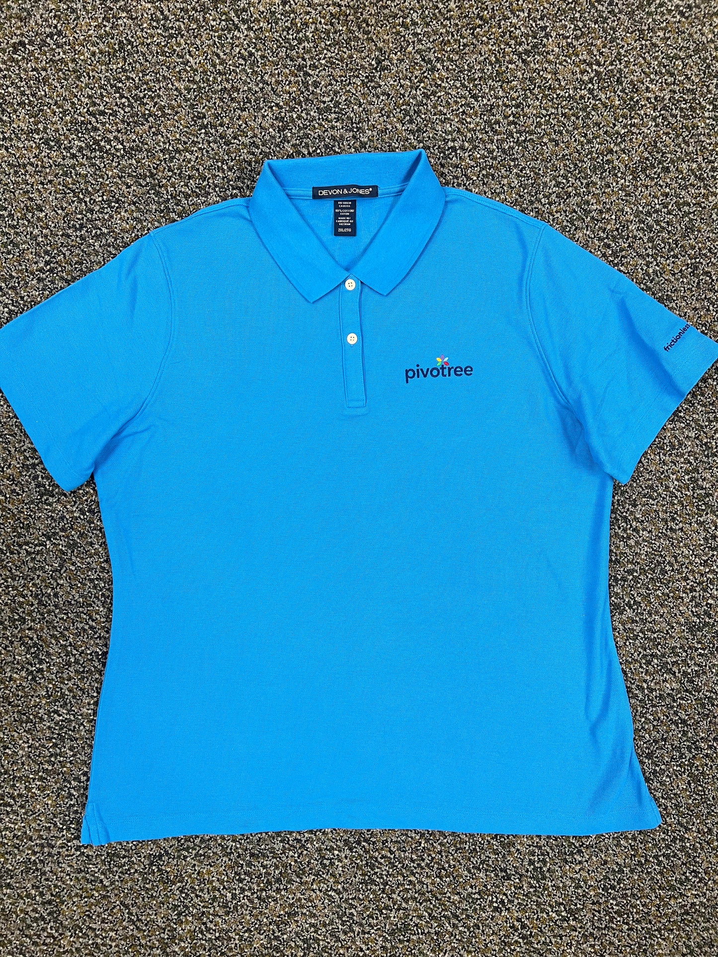 Devon Jones Blue Polo