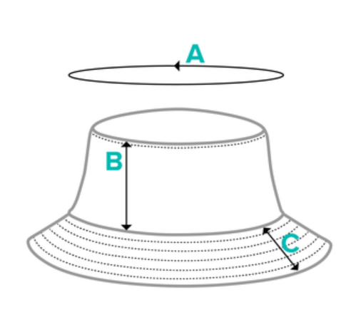 Denim bucket hat