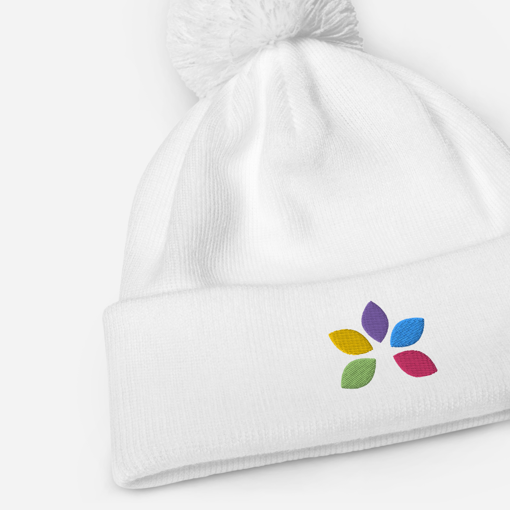 Pom pom beanie
