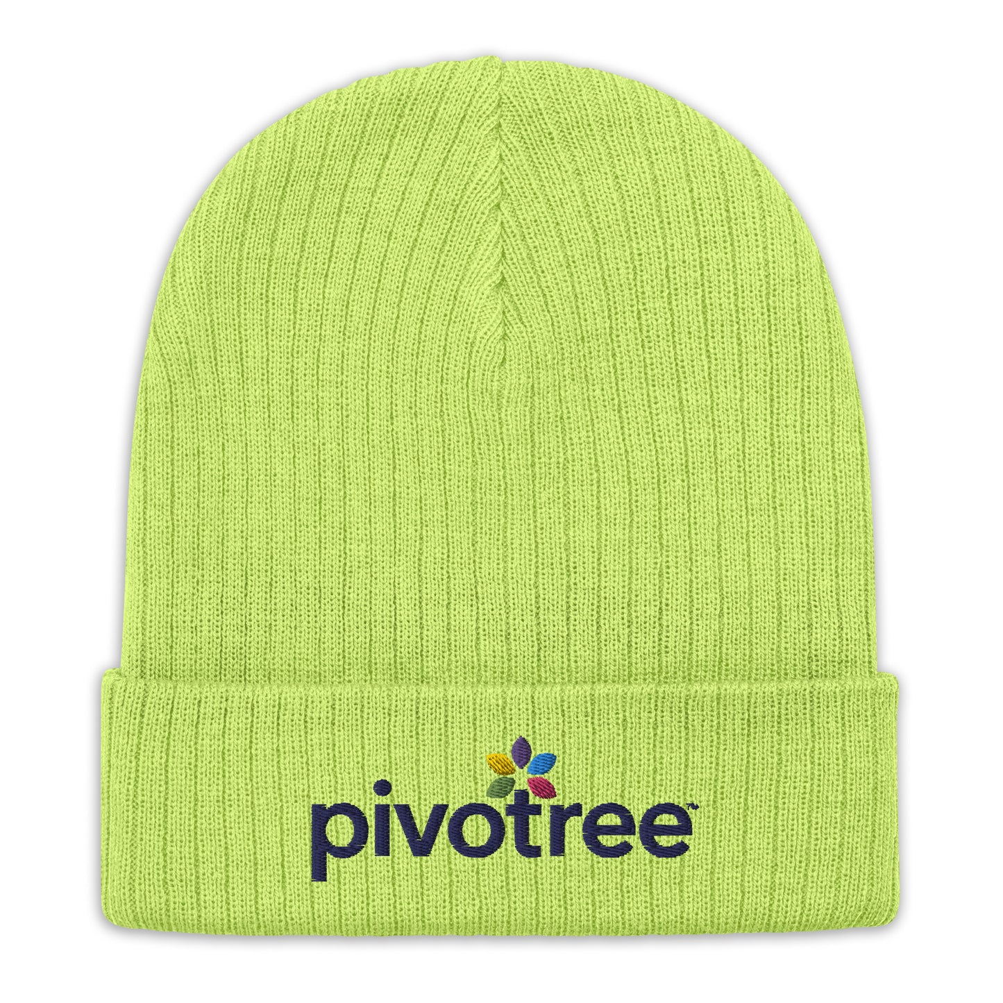 Ribbed knit beanie