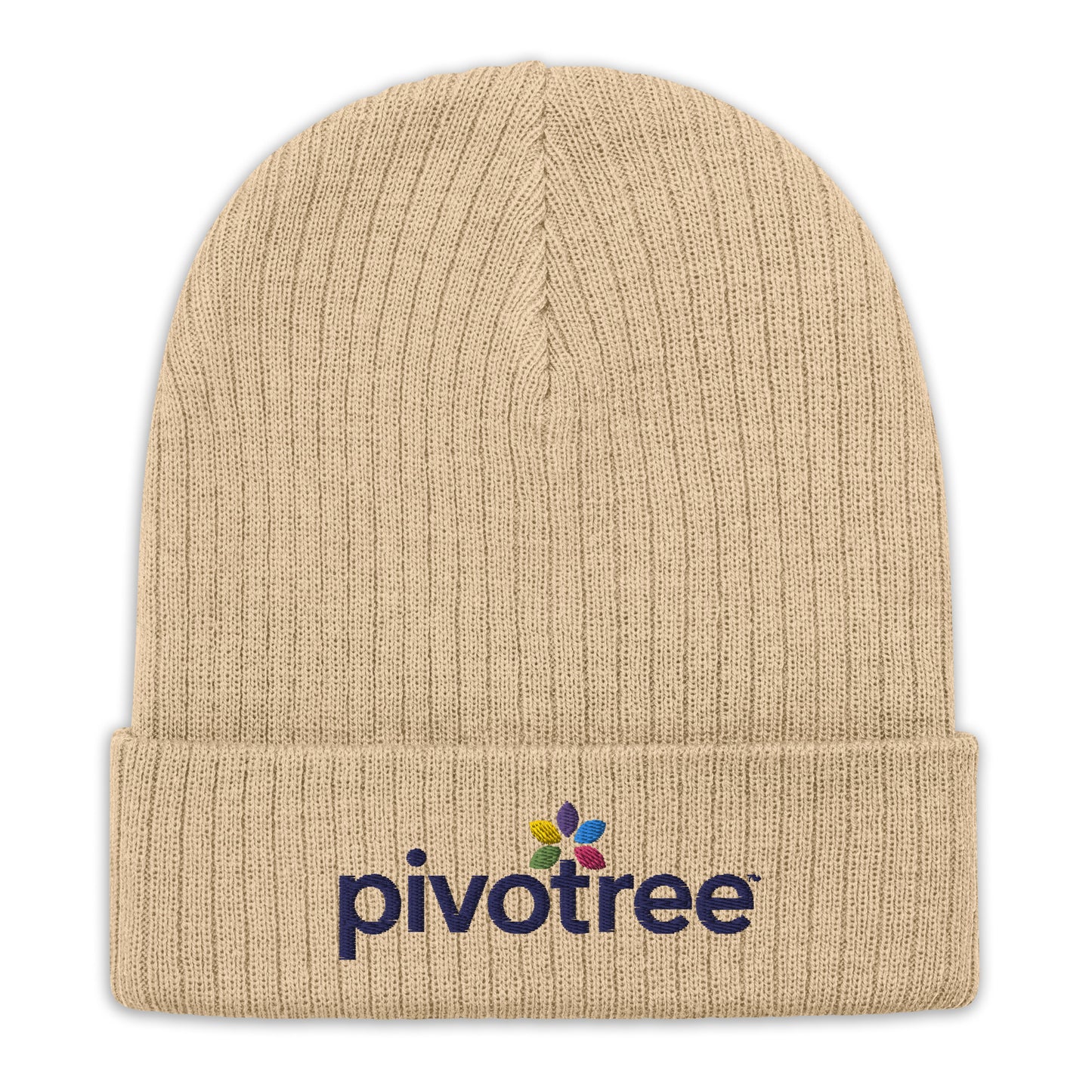 Ribbed knit beanie