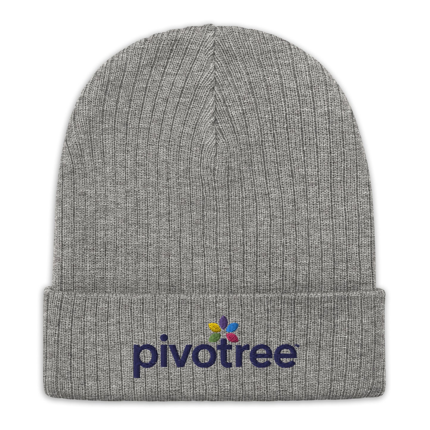 Ribbed knit beanie