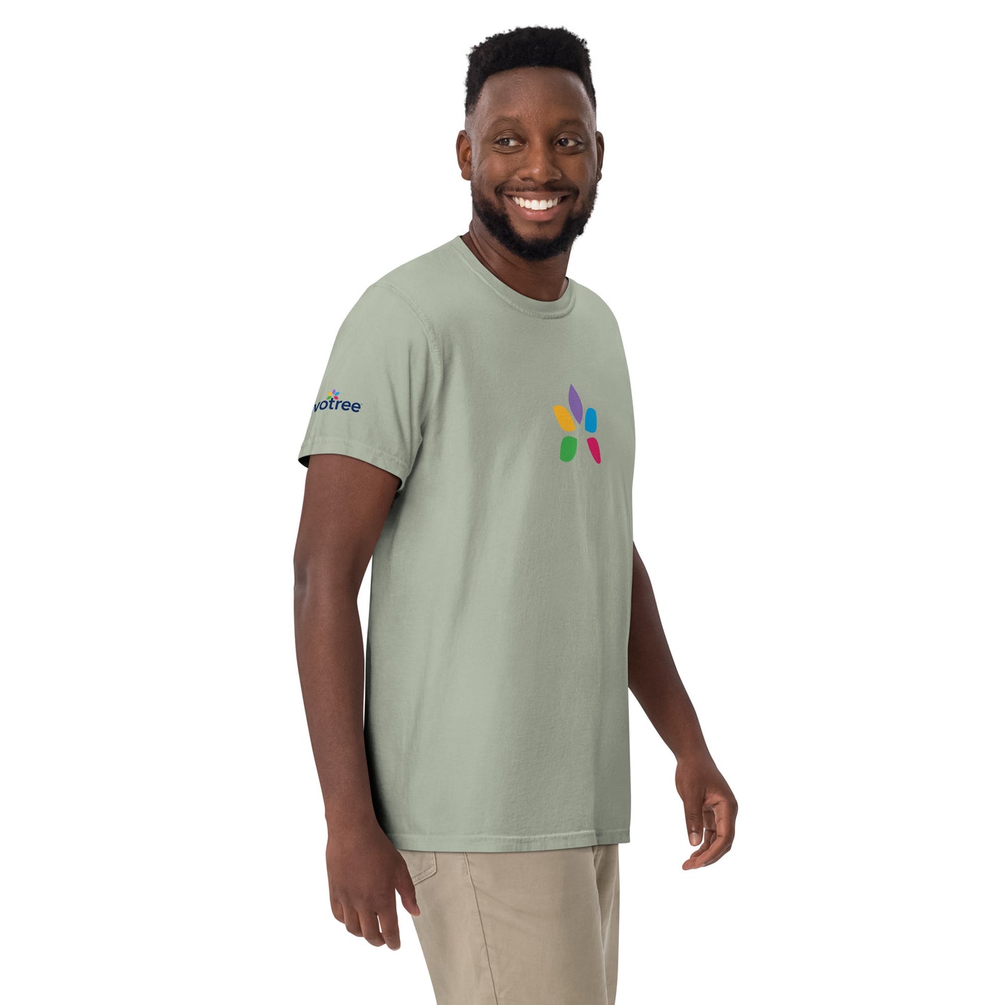 Unisex garment-dyed heavyweight t-shirt