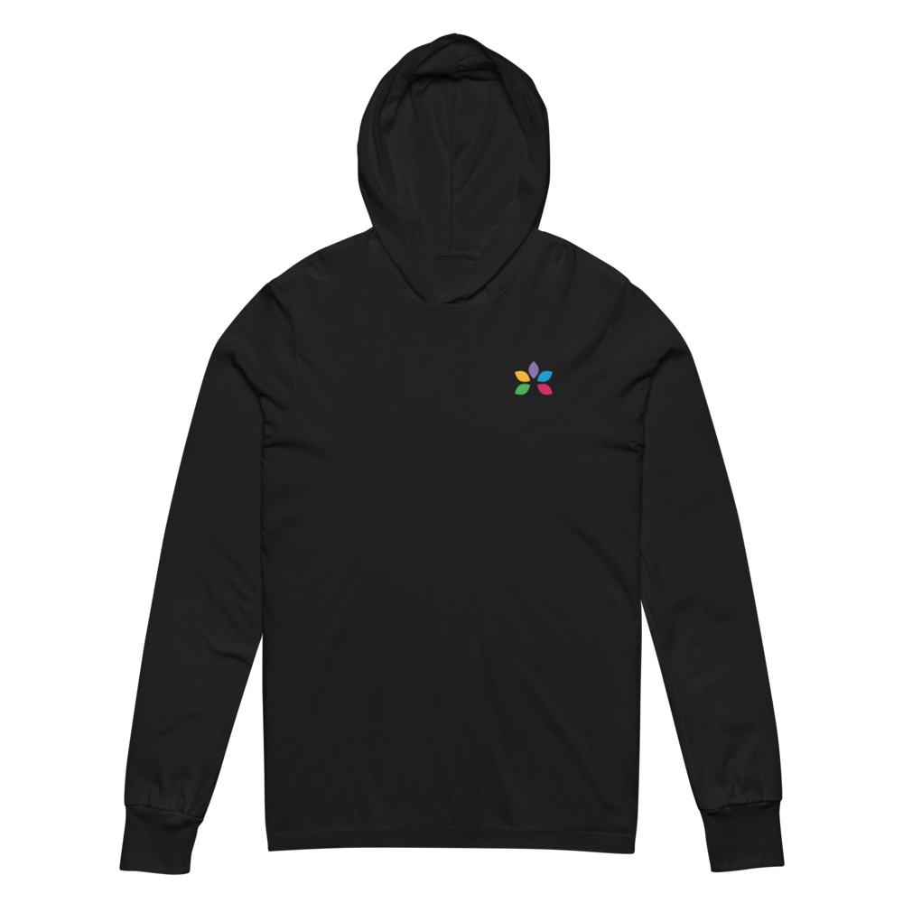 Hooded long-sleeve tee