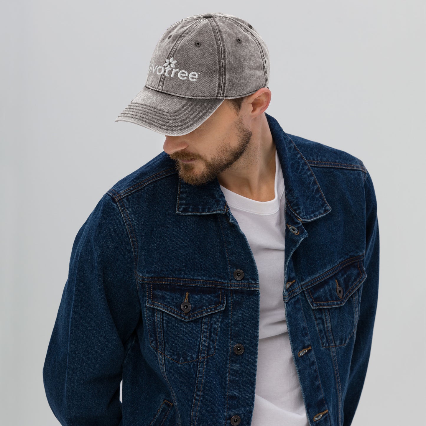 Vintage cotton twill cap