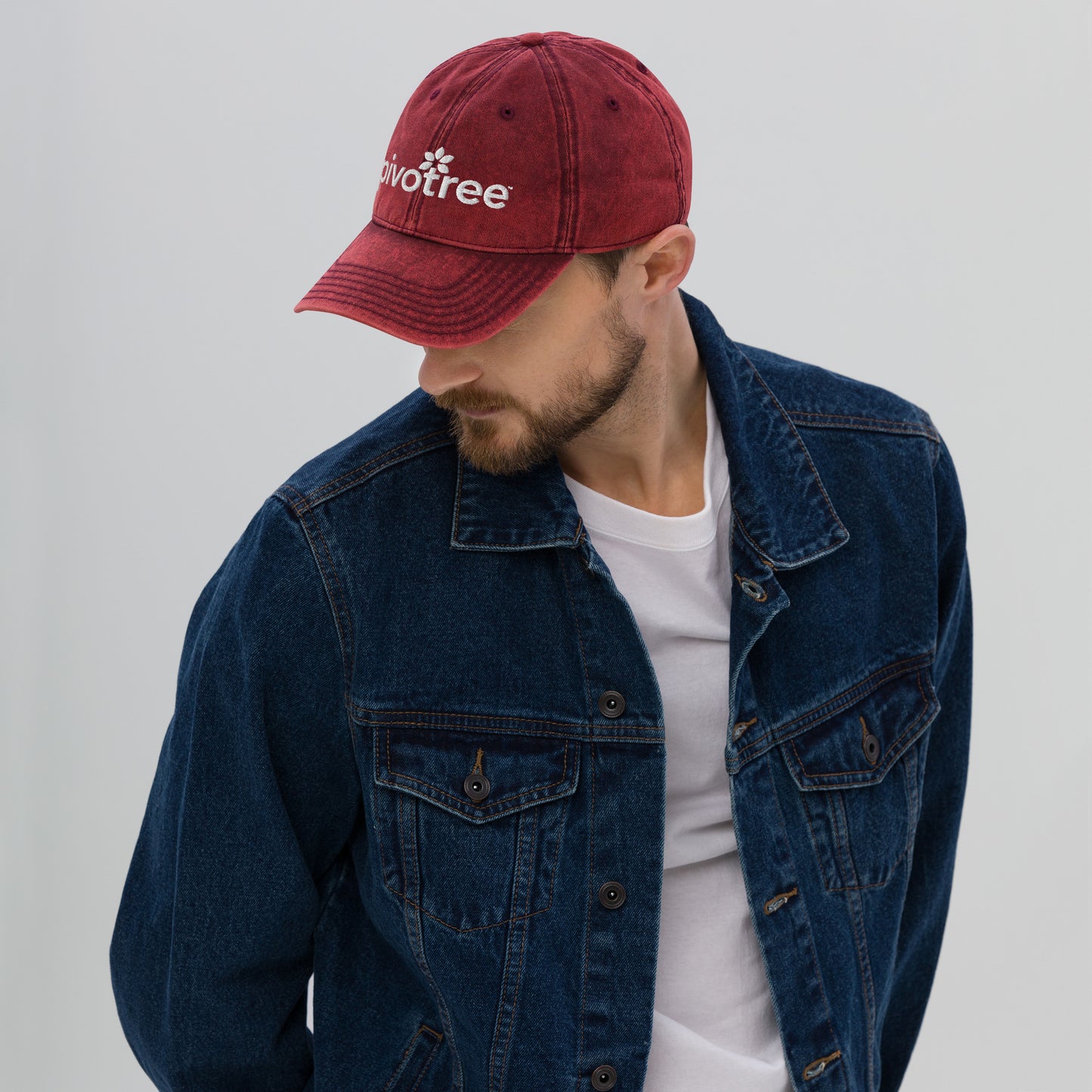 Vintage cotton twill cap