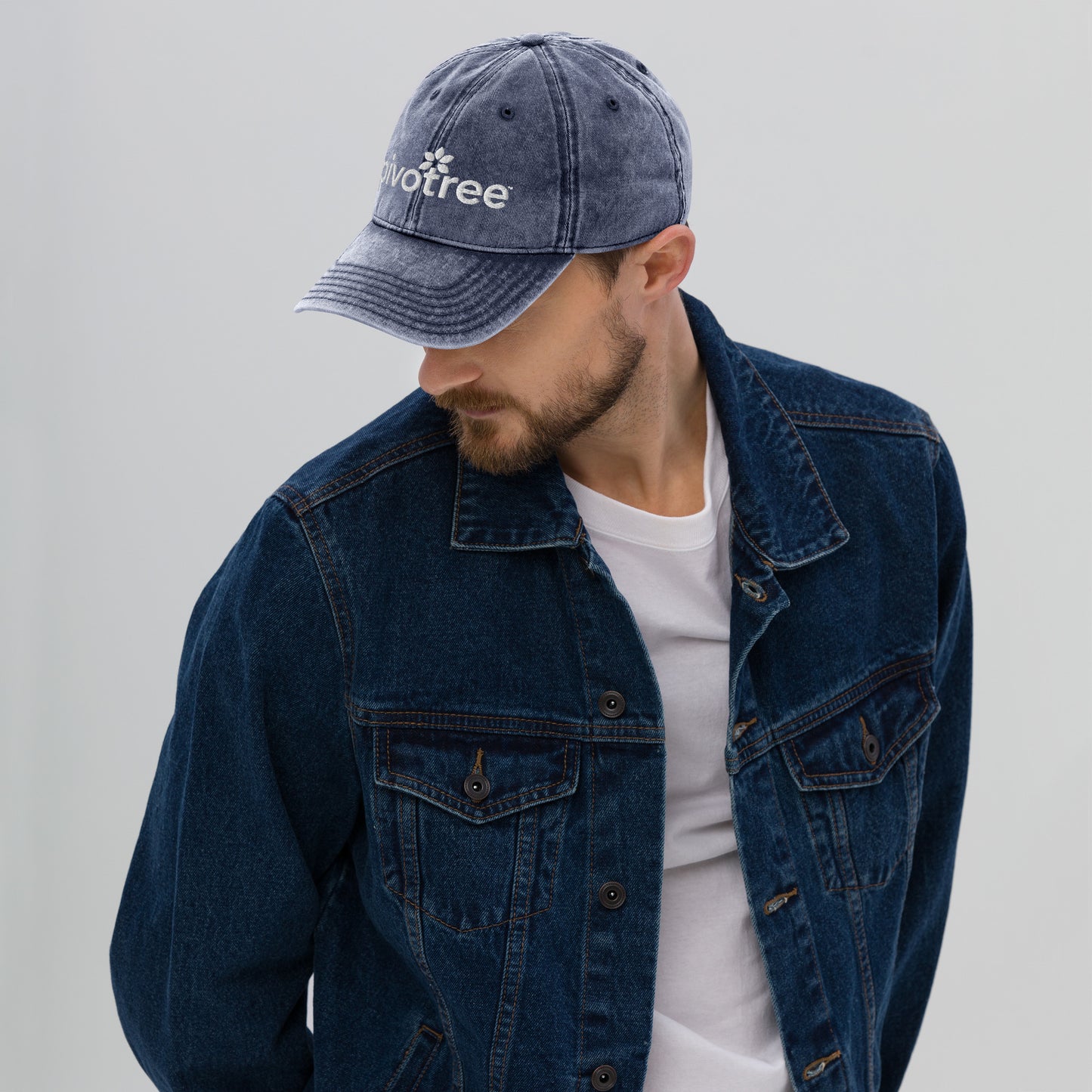 Vintage cotton twill cap