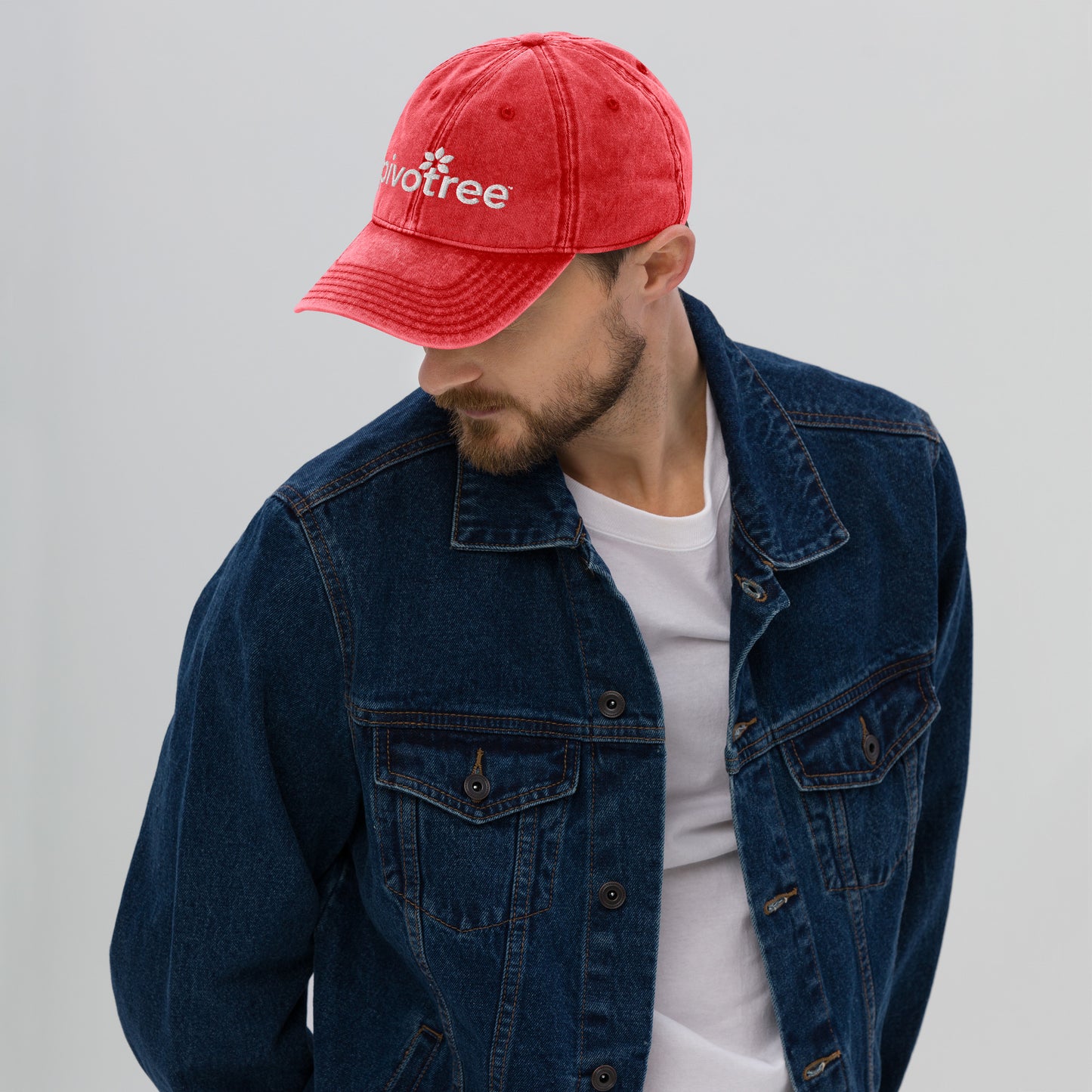 Vintage cotton twill cap