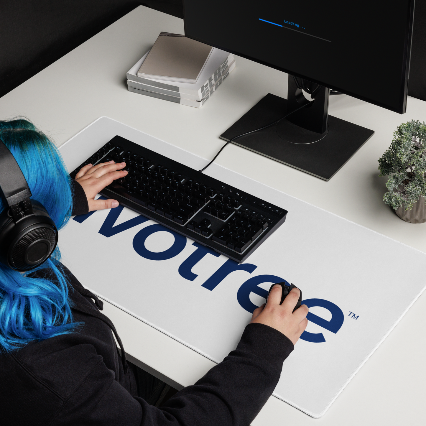 Gaming mouse pad